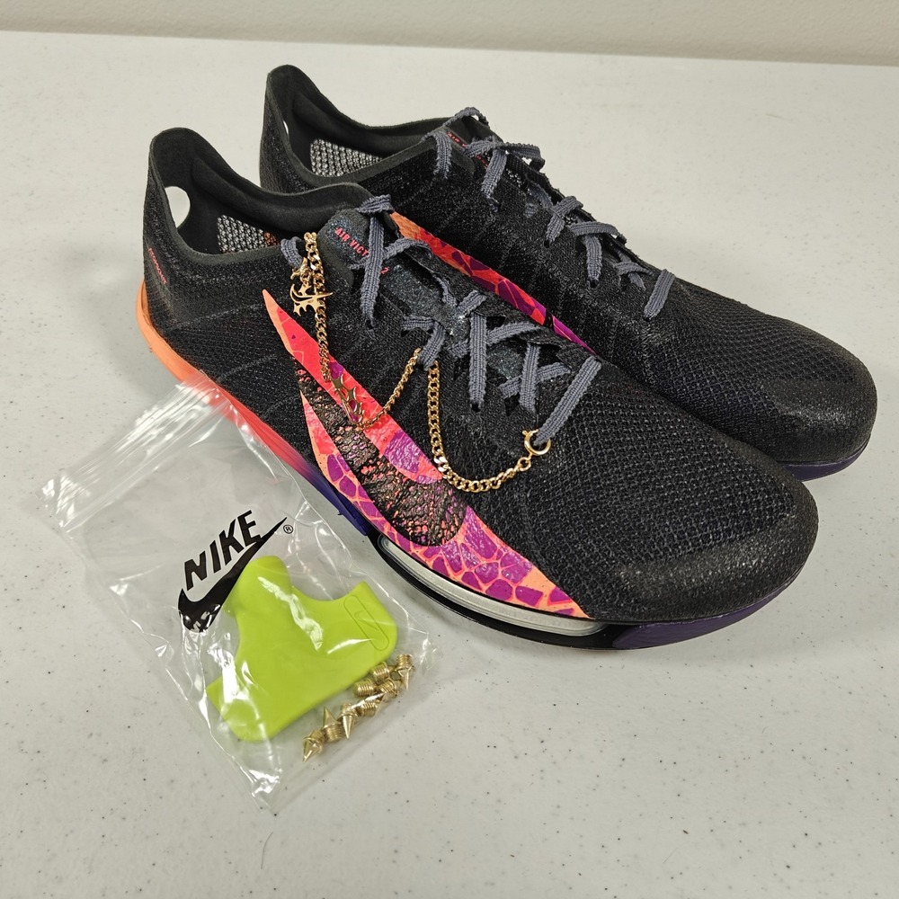 Nike Victory 2 Glam Track & Field Spikes Men's 10.5 Light Carbon IM9130-001